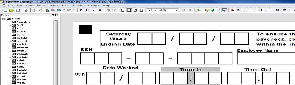 teleform designer